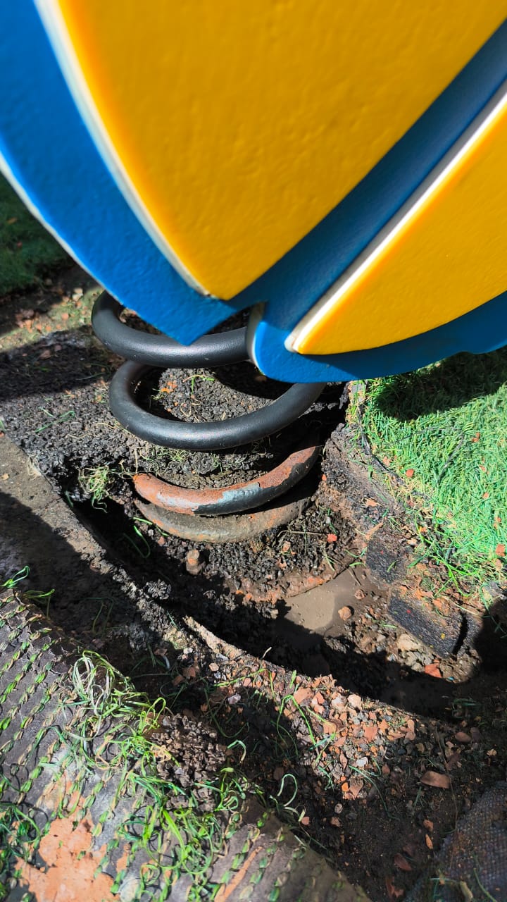 We manufacture a variety of playground equipment and exercise equipment